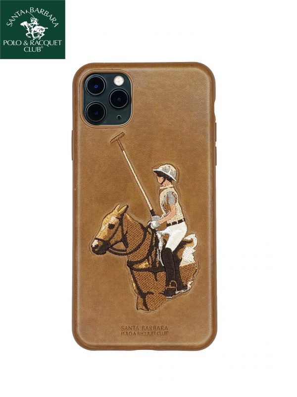 planetcart santa barbara jockey series genuine leather case for iphone 11 pro max