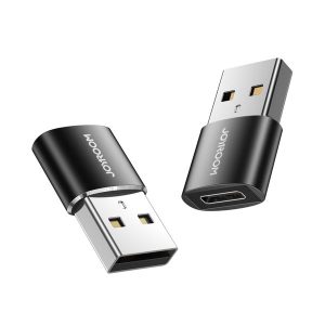 JOYROOM S-H152 3A USB Male to USB-C / Type-C Female OTG Adapter