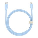 Baseus Jelly Series 20W Type-C to 8 Pin Liquid Silicone Fast Charging Data Cable, Cable Length: 1.2m(Blue)