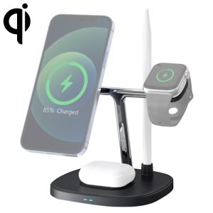 WIWU M8 4 in 1 Magnetic Wireless Charger for iPhone 12 Series & Apple Watches & AirPods & Apple Pencil 1