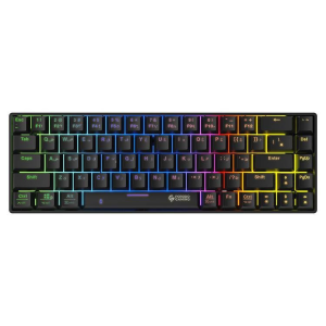 Porodo Gaming 68Keys Mechanical Keyboard with Wired and Bluetooth Dual Version ( English / Arabic )
