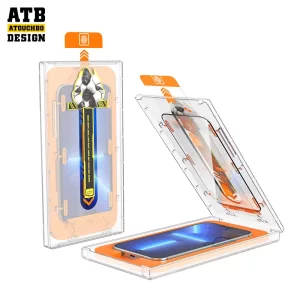 Space Capsule Easy Stick HD Tempered Glass For Iphone 14