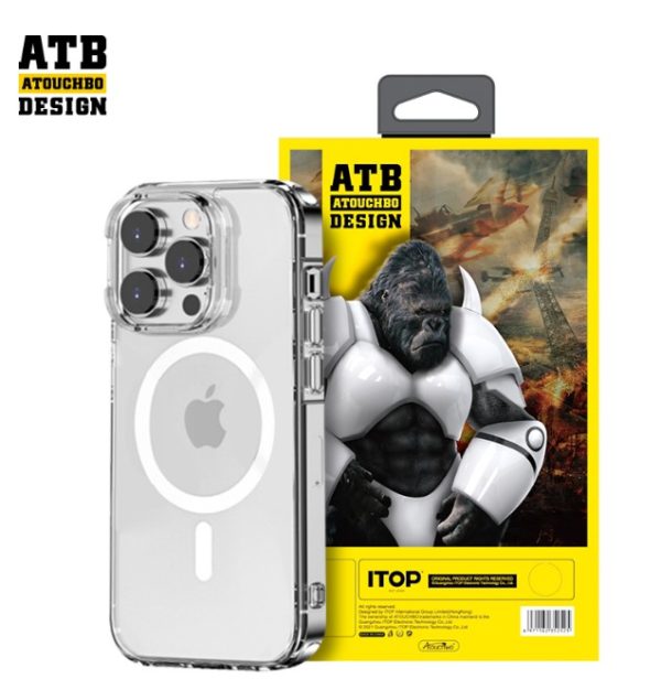 ATB Aurora Serieshigh transparent phone case For iPhone 14