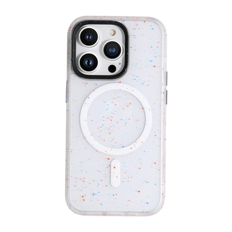 ROCK Guard Ink Splash MagSafe Phone Case (White) For iPhone 14 Pro Max