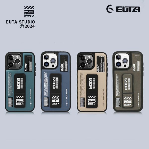 EUTA Mag-Charge Leatherette Case with Extendable Grip Stand