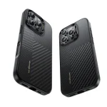 Benks Montage Aramid Fiber Magnetic Shockproof Case for iPhone 16 Pro & iphone 16 pro max with Hybrid Carbon