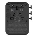 MOMAX UA22 70W Dual AC Mini GaN Global Travel Charger - Image 3