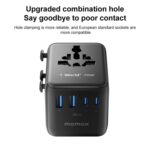 MOMAX UA22 70W Dual AC Mini GaN Global Travel Charger - Image 7