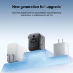 MOMAX UA22 70W Dual AC Mini GaN Global Travel Charger - Image 9