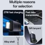 Yesido GS27 Type-C to Lightning Adapter - Image 3