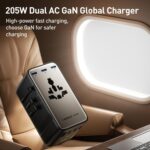 MOMAX UA28L 205W 7-Port GaN Travel Charger - Image 2