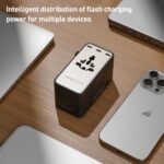 MOMAX UA28L 205W 7-Port GaN Travel Charger - Image 5