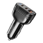 WK WP-C64 Carbon Fiber 60W Car Charger - Image 2