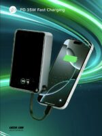 Green Lion Madrid 20 Power Bank 20000mAh PD 35W Gray - Image 2