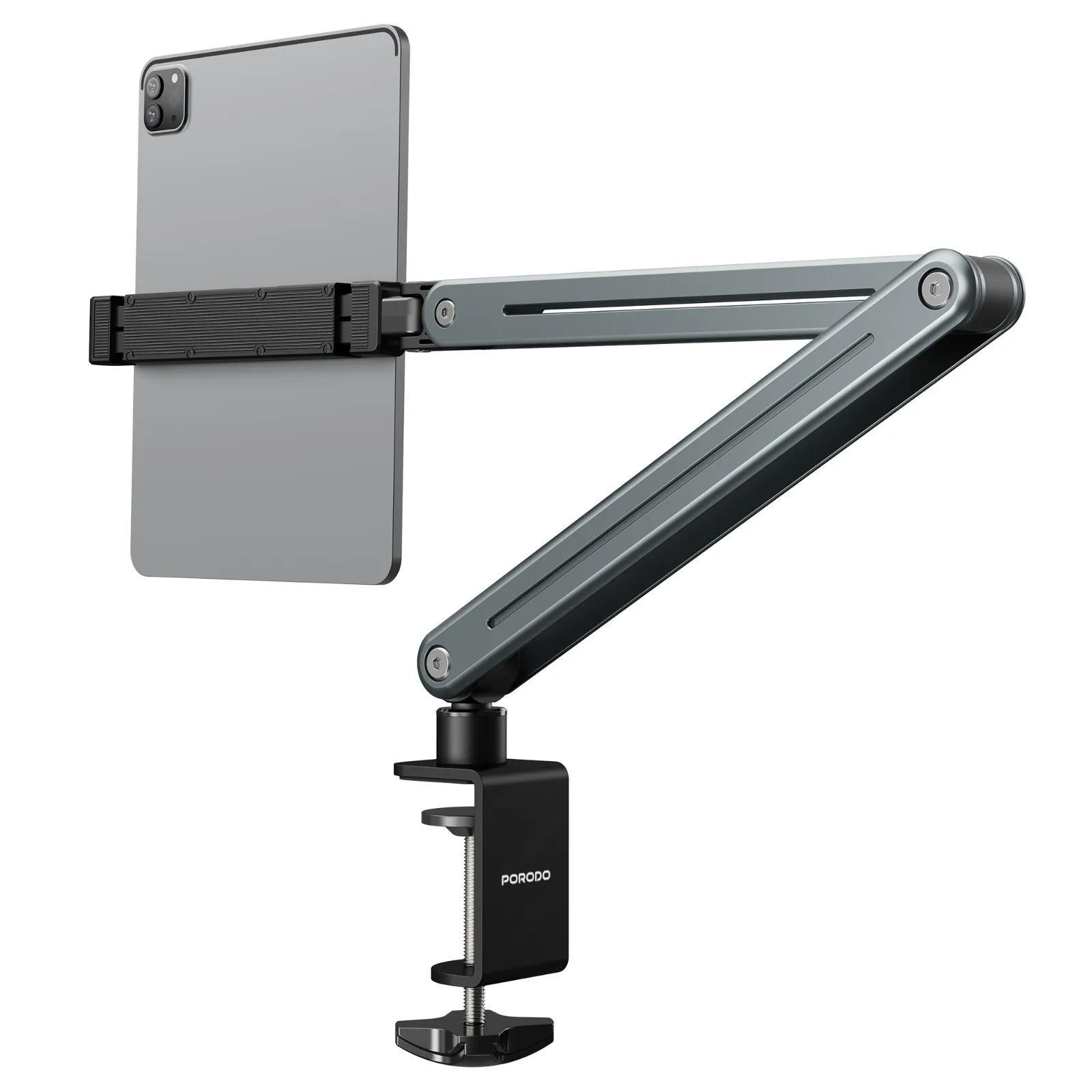 Porodo 360° Adjustable Folding Aluminum Alloy Phone & Tablet Stand