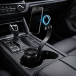 Green Lion Flex Cup Mag Cup Holder Phone Mount - Black - Image 4