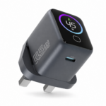 Powerology VoltFlow 45W AVS GaN Wall Charger - Grey