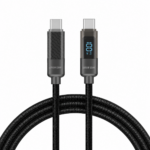 Green Lion Digital Display Cable USB-C to USB-C 100W - Black