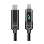 Green Lion Digital Display Cable USB-C to Lightning 20W 1M - Black - Image 4