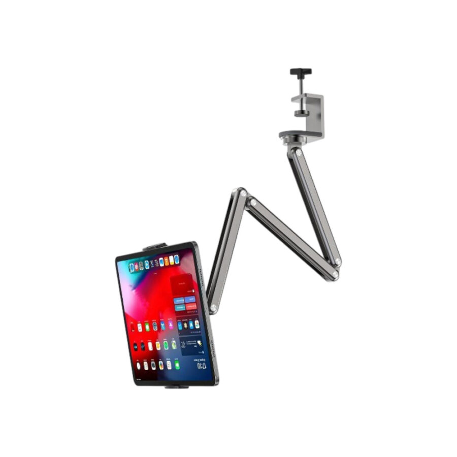 Green Lion Desk Mount Stand for Phones and Tablets - Black