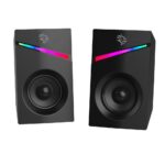 Porodo Gaming Stereo Speakers with RGB lighting
