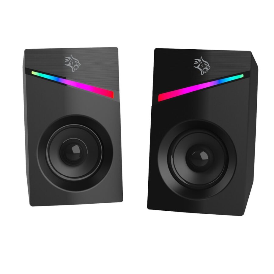 Porodo Gaming Stereo Speakers with RGB lighting