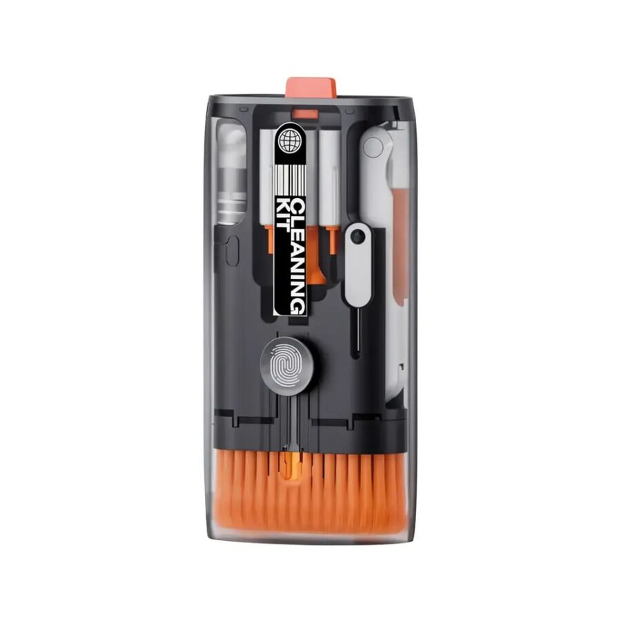 Porodo Lifestyle 11-in-1 Multipurpose Cleaning Kit - Black