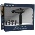 Porodo Lifestyle Multi-Head Massage Gun box