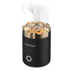 Porodo Rose Mini Incense Burner - Gold Black