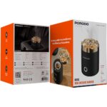 Porodo Rose Electric Bukhoor Burner Gold Black