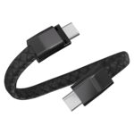 Porodo USB-C to USB-C Wristband Cable Black
