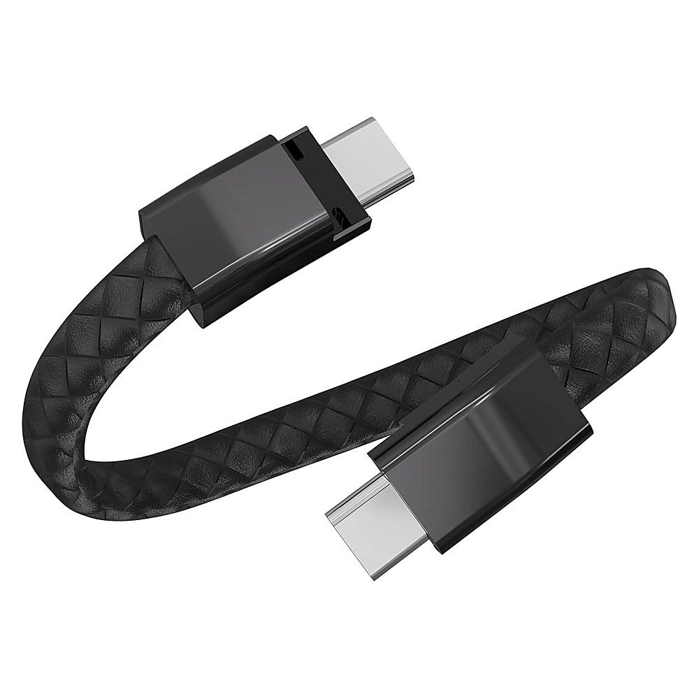 porodo-usb-c-to-usb-c-braided-wristband-cable-black-01 Porodo USB-C to USB-C Wristband Cable Black