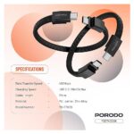 Porodo Wristband Cable 480Mbps Data Sync