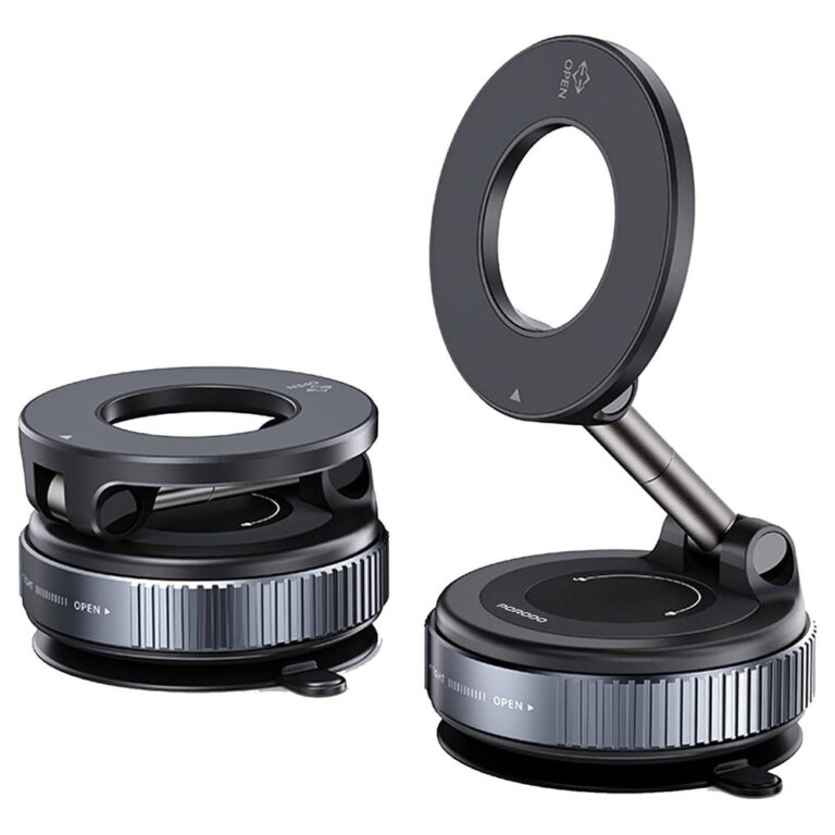 Porodo VacuSeal Rotate-Lock MagSafe Mount Black