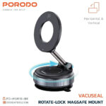 Porodo VacuSeal Mount Strong Suction Base