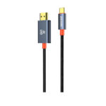 Porodo Woven Cable Type-C to HDMI - Black - Image 6
