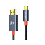 Porodo Woven Cable Type-C to HDMI - Black - Image 7