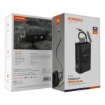 Porodo IPX5 360° 10000mAh Power Bank - Black - Image 3