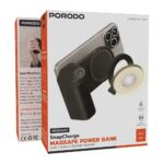 Porodo SnapCharge Magsafe POWER BANK With Camera Shutter Remote - Black - Image 2