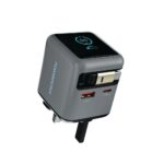 Powerology Halo Dual-Port GaN Charger Grey
