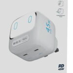 Powerology Lumix GaN AI Power Charger PD 45W - White - Image 4