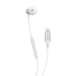 Powerology MFi Mono Lightning Wired Earphones White