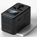 Powerology Voltvoya GaN Travel Adapter Black
