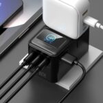 Powerology Voltvoya Travel Adapter Smart TFT Display