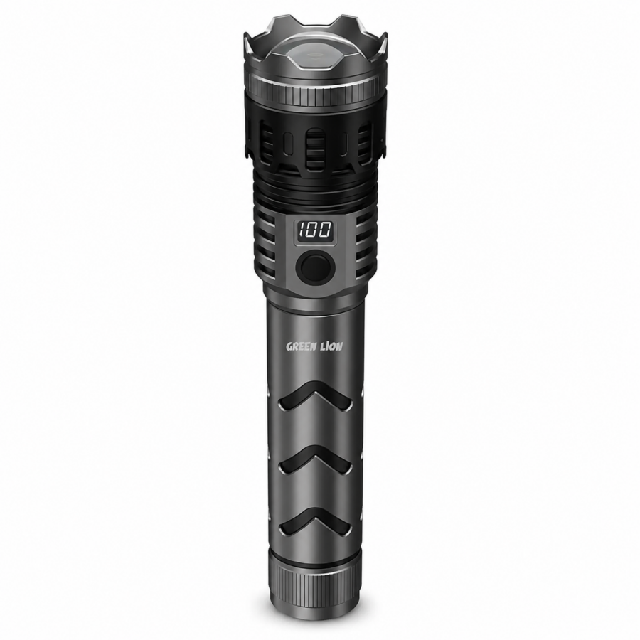 Green Lion Hunter Pro Portable Torch - Grey