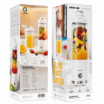Green Lion Blend Max Portable Juicer 650mL - White - Image 4