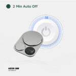 Green Lion Dual Kitchen Scale 5kg & 500g - Silver - Image 5
