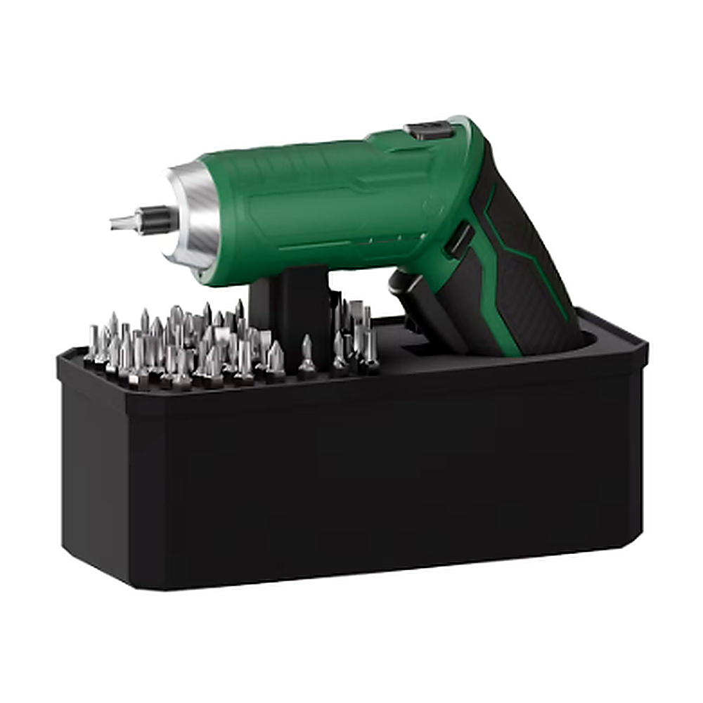 Green Lion GSD-54 Cordless Electric Screwdriver Set 54-Piece - Black Green Lion GSD-54 Cordless Electric Screwdriver Set 54-Piece - Black