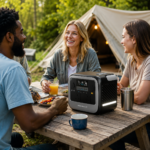 Powerology Pater II Portable Power Station 700W 472.5Wh – Gray - Image 4