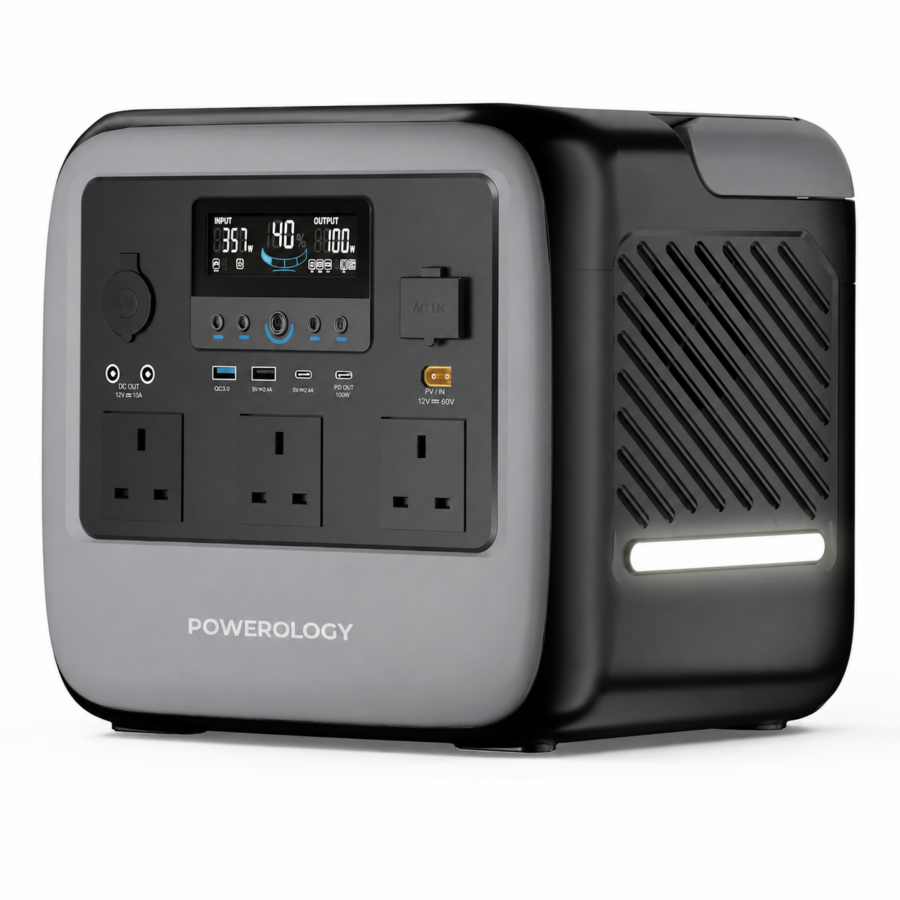 Powerology Pater IV Power Station Kuwait 2000W Gray